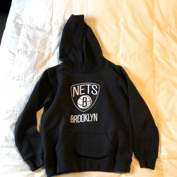 adidas, Shirts & Tops, Adidas Brooklyn Nets Hoodie Sweatshirt Size Youth  Medium 12